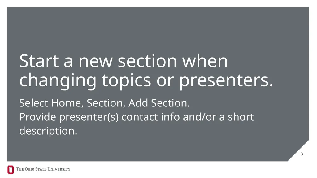 Ohio State Presentation Template 2 Provide - slide 3 of 28