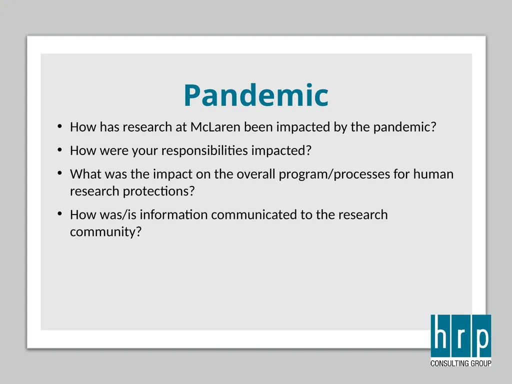 AAHRPP Site Visit Preparation (Key Personnel) - slide 18 of 48