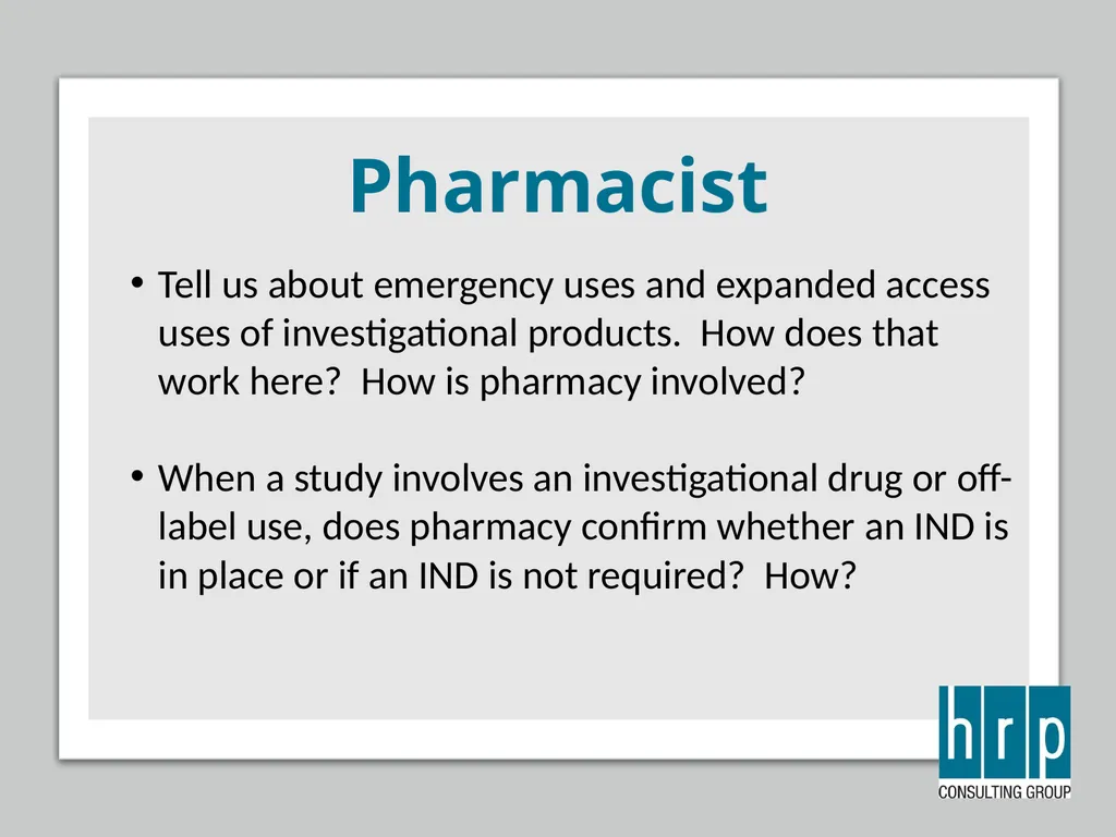 AAHRPP Site Visit Preparation (Key Personnel) - slide 33 of 48
