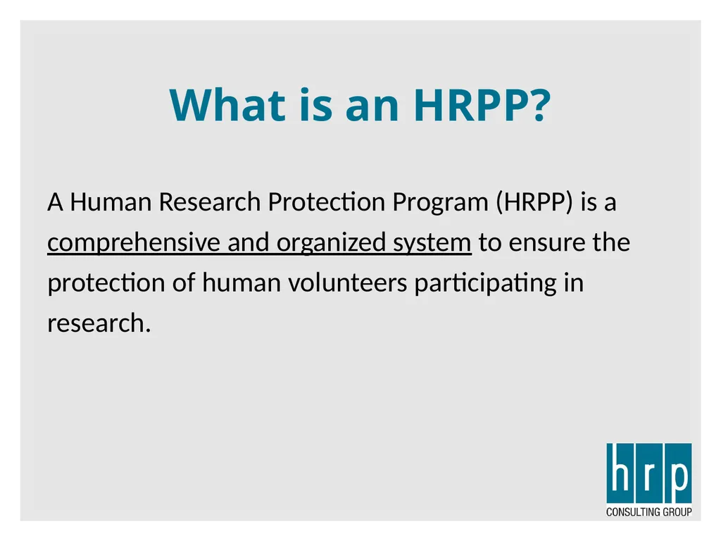AAHRPP Site Visit Preparation (Key Personnel) - slide 3 of 48