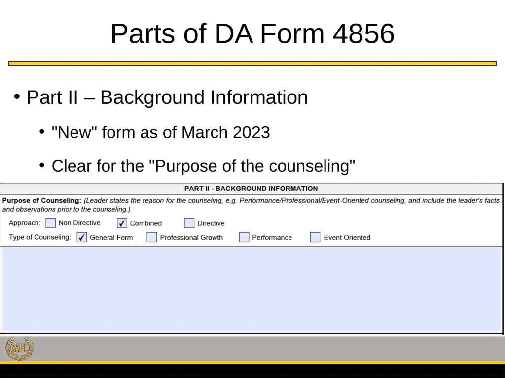 Professional Development Library Title: Counseling - slide 10 of 18