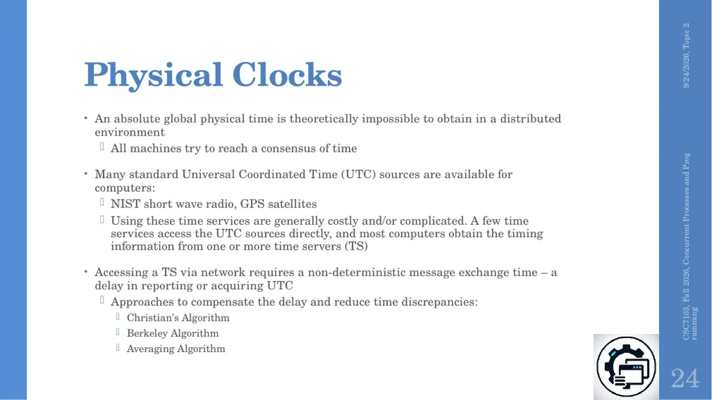 Concurrent Processes and Programming Topic 2 - slide 18 of 47