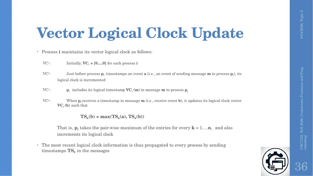Concurrent Processes and Programming Topic 2 - slide 30 of 47