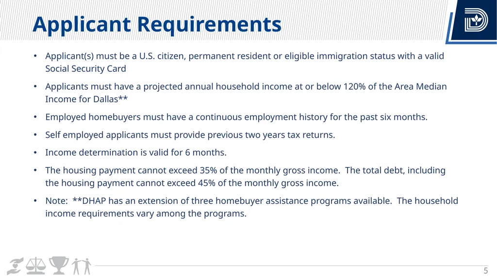 Dallas Homebuyer Assistance Program Tammi - slide 5 of 18