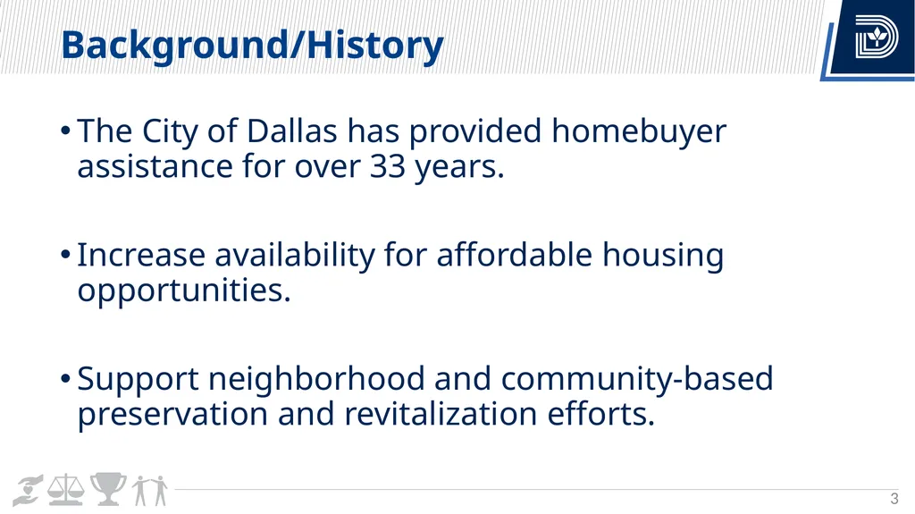 Dallas Homebuyer Assistance Program Tammi - slide 3 of 18