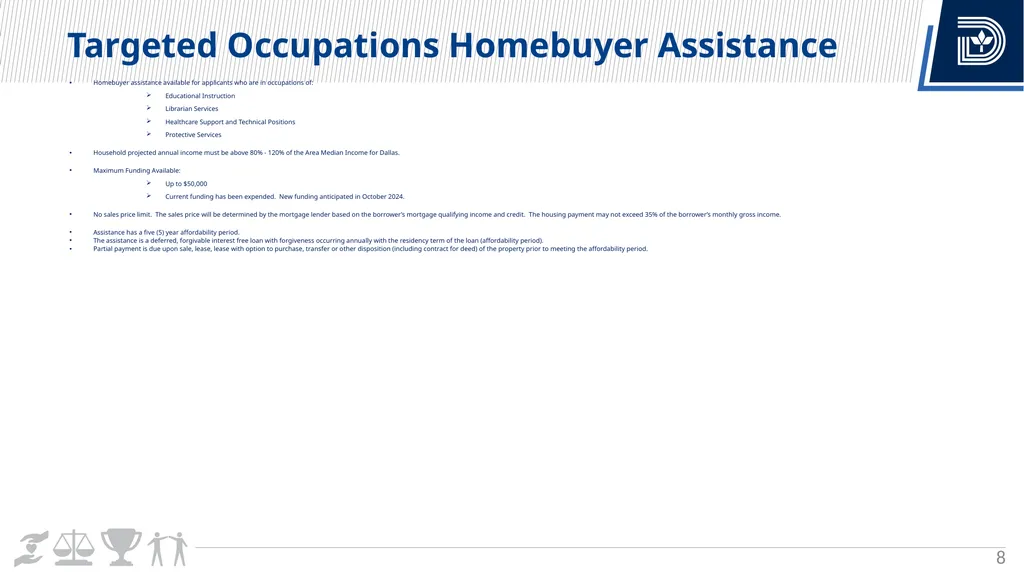 Dallas Homebuyer Assistance Program Tammi - slide 8 of 18