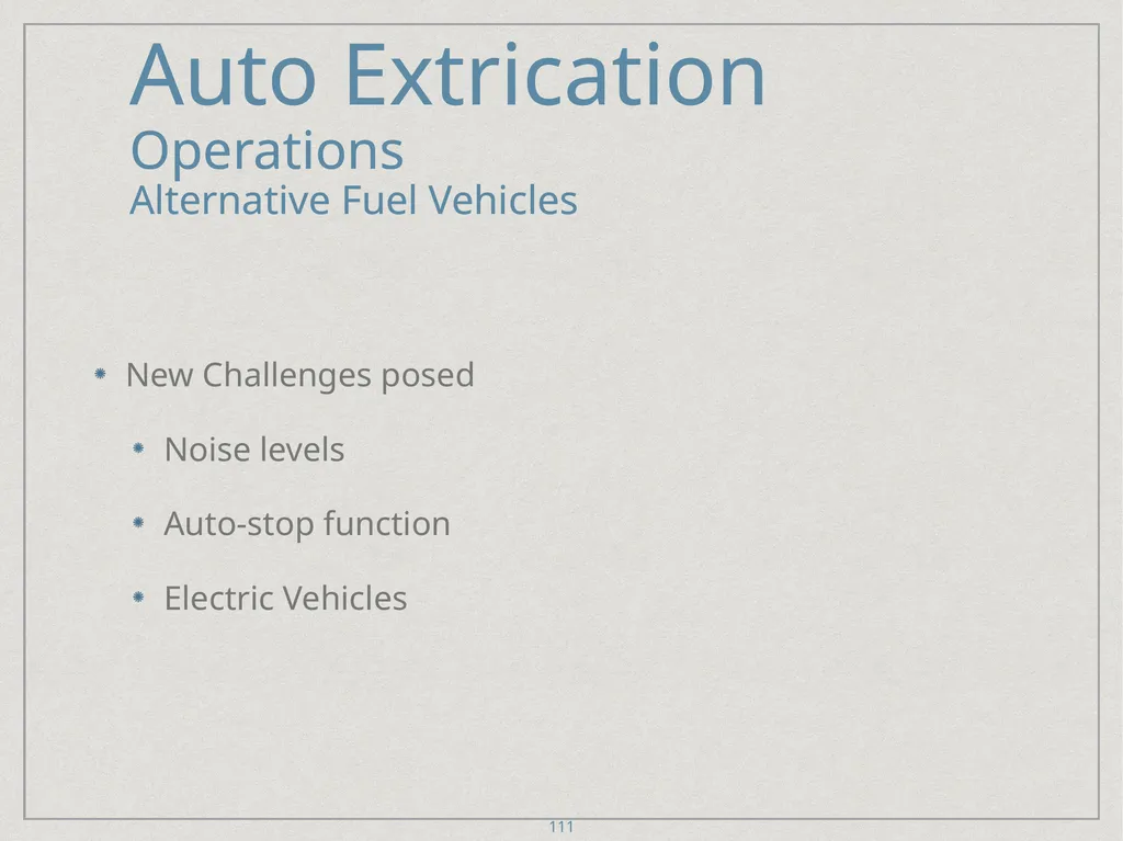 Auto Extrication FFDSD ACADEMY ORIENTATION 16 1 - slide 111 of 122