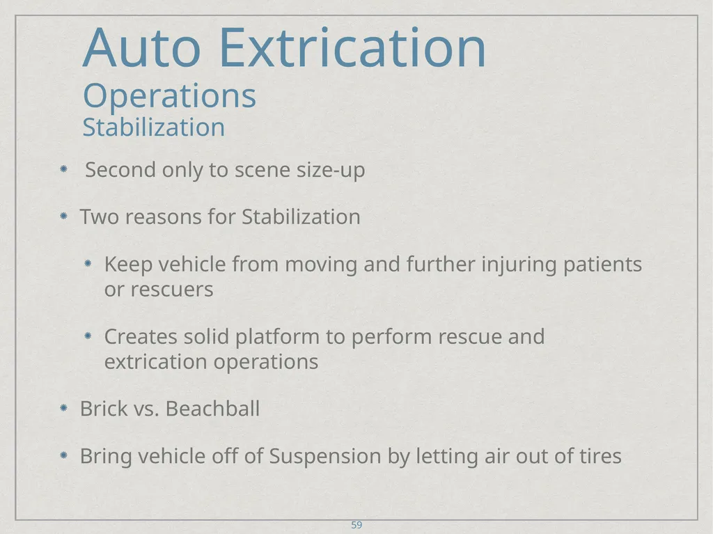Auto Extrication FFDSD ACADEMY ORIENTATION 16 1 - slide 59 of 122
