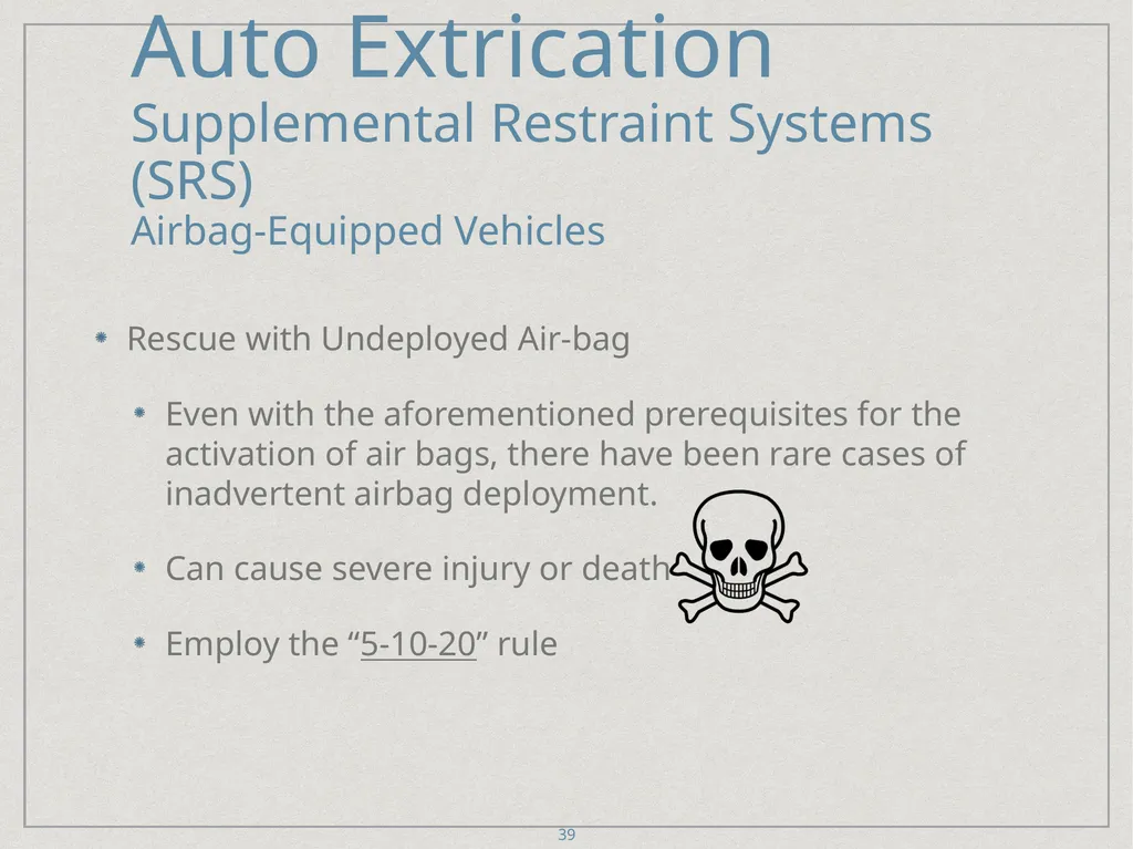 Auto Extrication FFDSD ACADEMY ORIENTATION 16 1 - slide 39 of 122