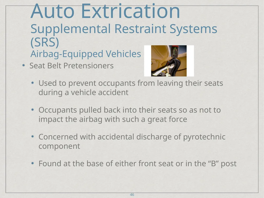 Auto Extrication FFDSD ACADEMY ORIENTATION 16 1 - slide 46 of 122
