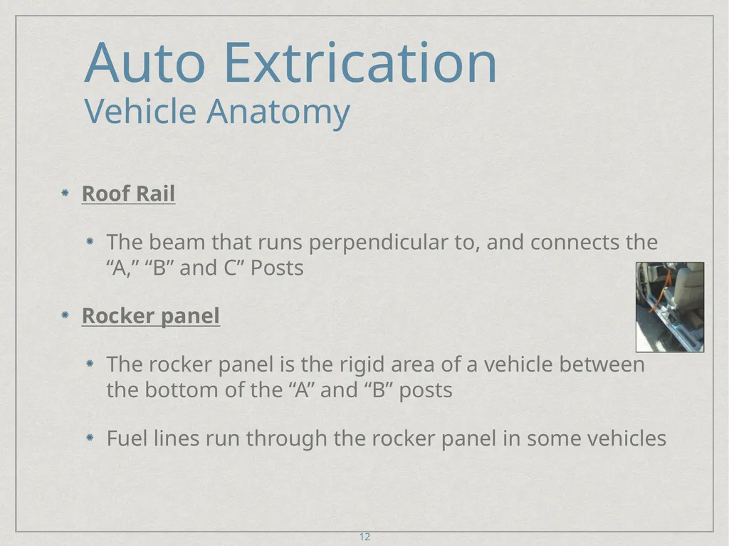 Auto Extrication FFDSD ACADEMY ORIENTATION 16 1 - slide 12 of 122