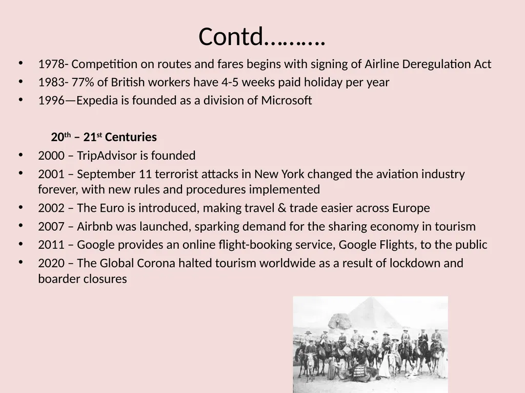 TS-1 Foundation Course in Tourism Unit 3 – - slide 22 of 48