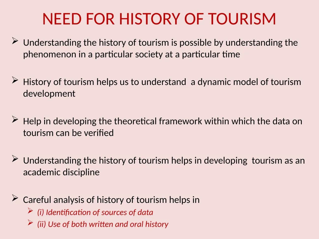 TS-1 Foundation Course in Tourism Unit 3 – - slide 3 of 48