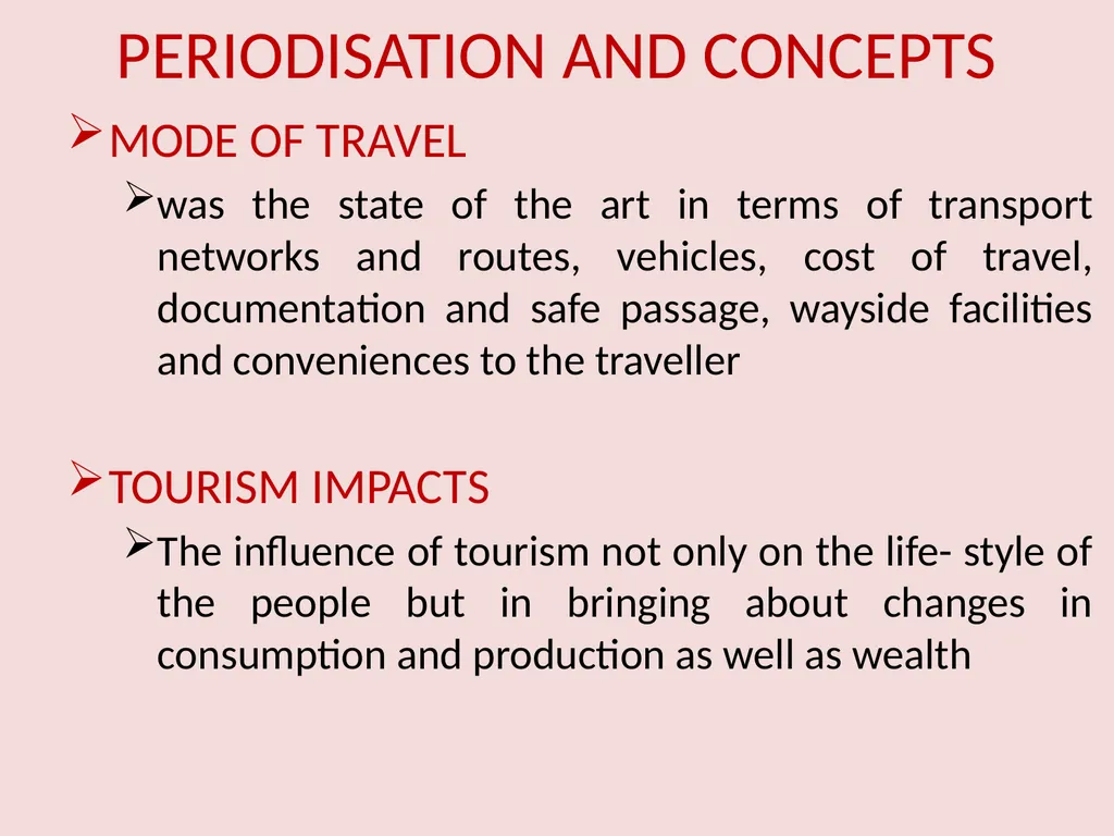 TS-1 Foundation Course in Tourism Unit 3 – - slide 10 of 48