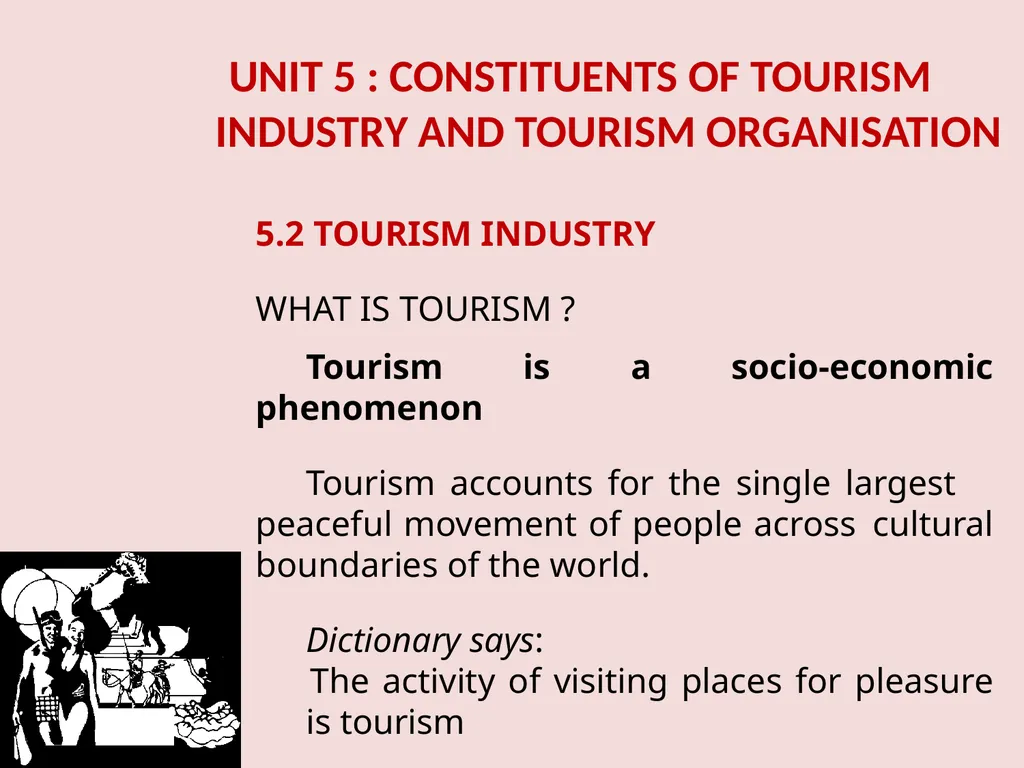 TS-1 Foundation Course in Tourism Unit 3 – - slide 31 of 48