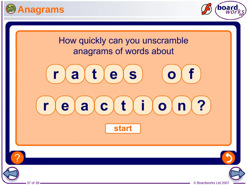 What does rate of reaction mean? The speed of - slide 37 of 39