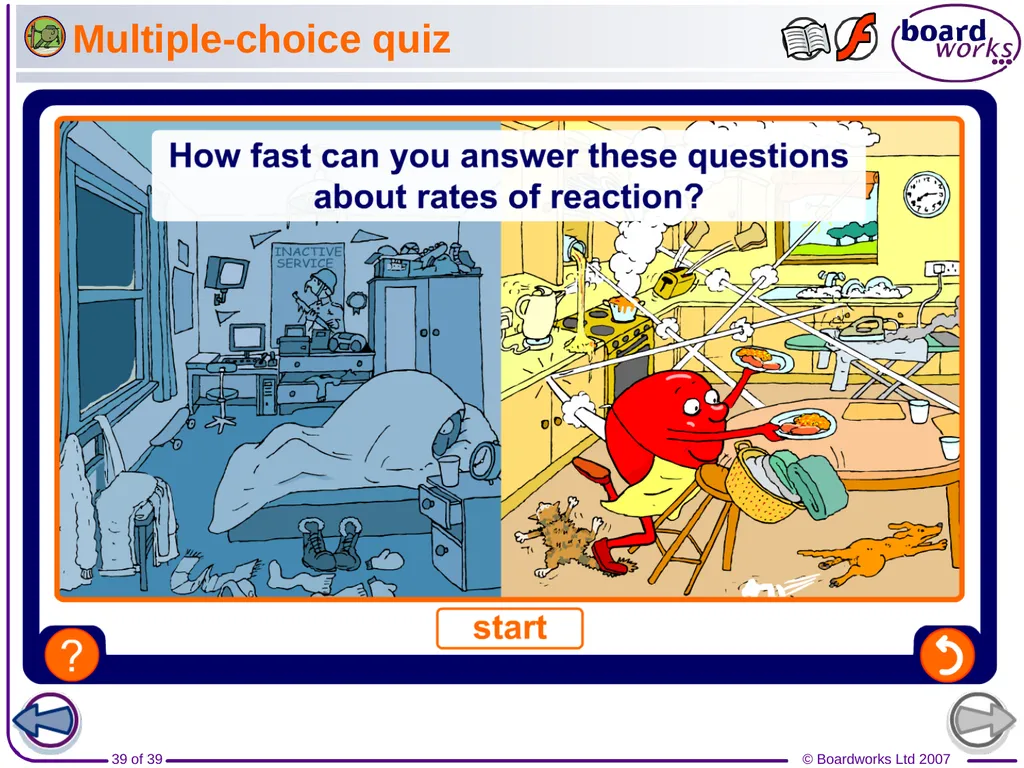 What does rate of reaction mean? The speed of - slide 39 of 39