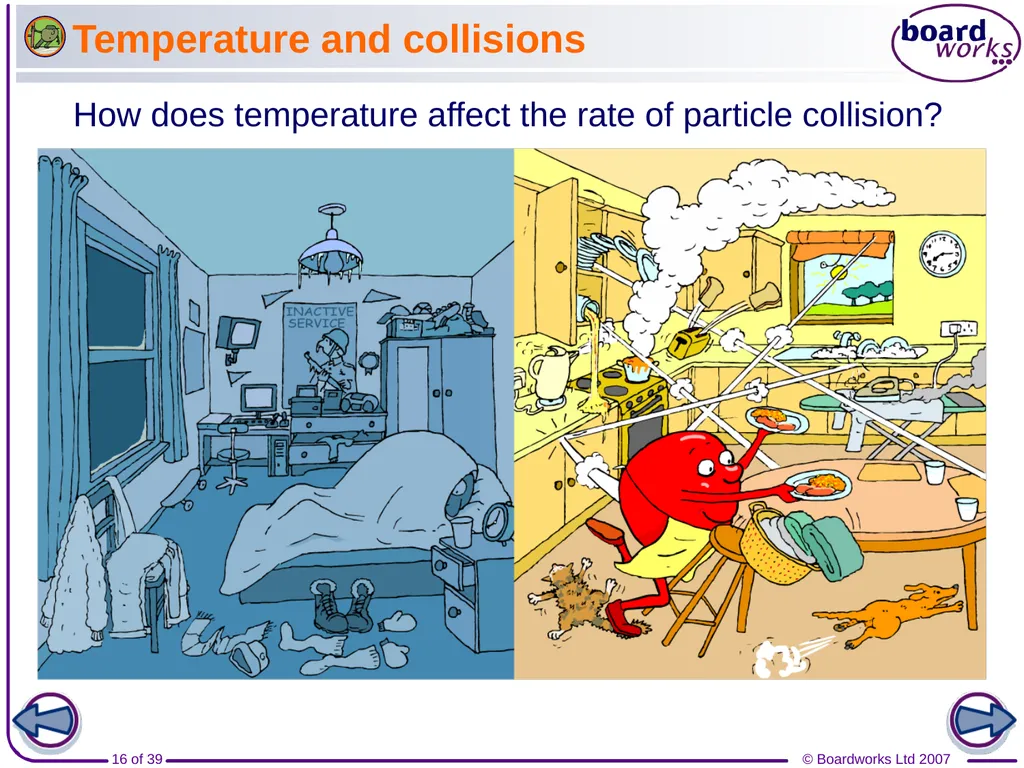 What does rate of reaction mean? The speed of - slide 16 of 39