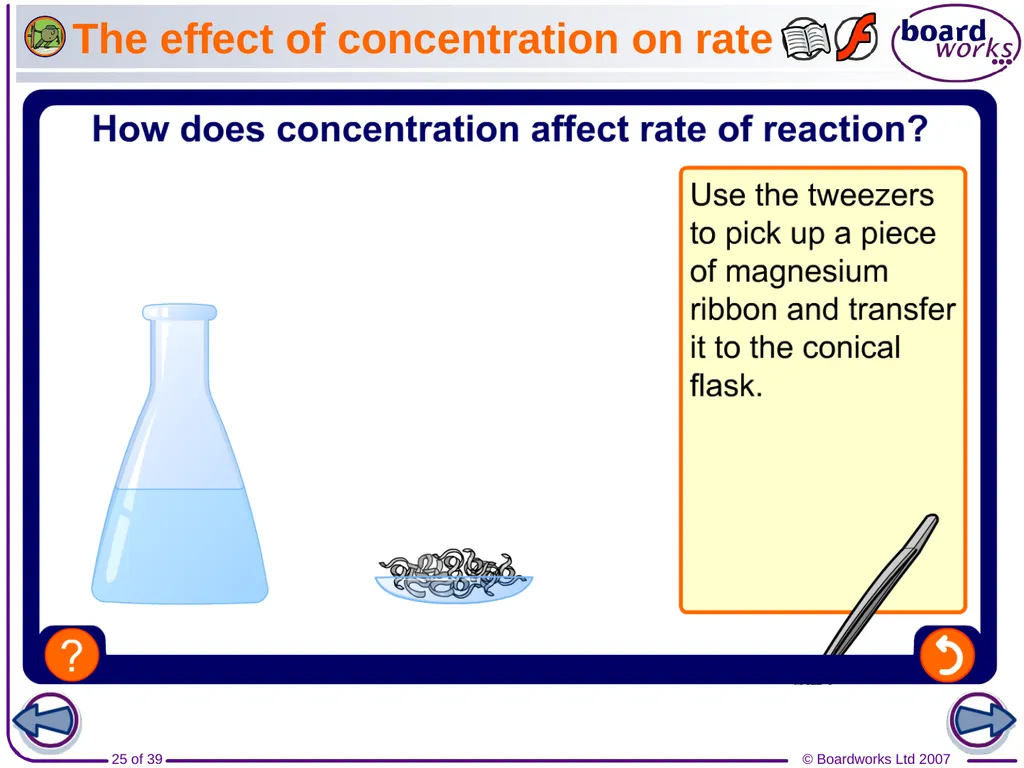 What does rate of reaction mean? The speed of - slide 25 of 39