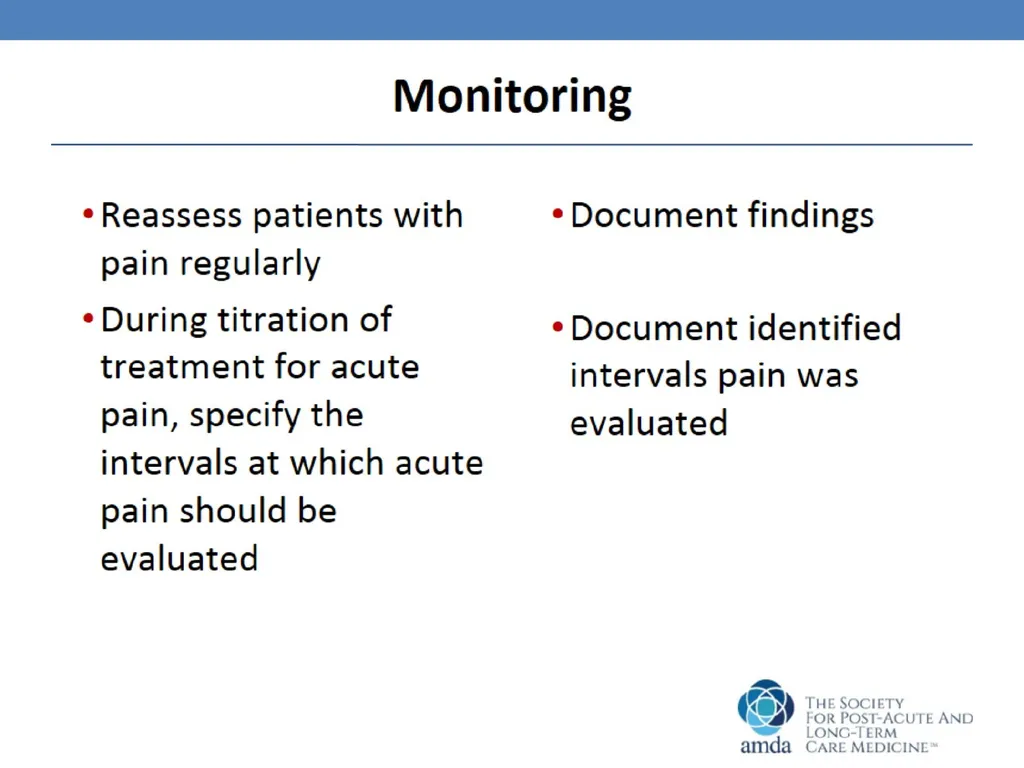 Pain Management in the Post-Acute and Long-Term - slide 34 of 38