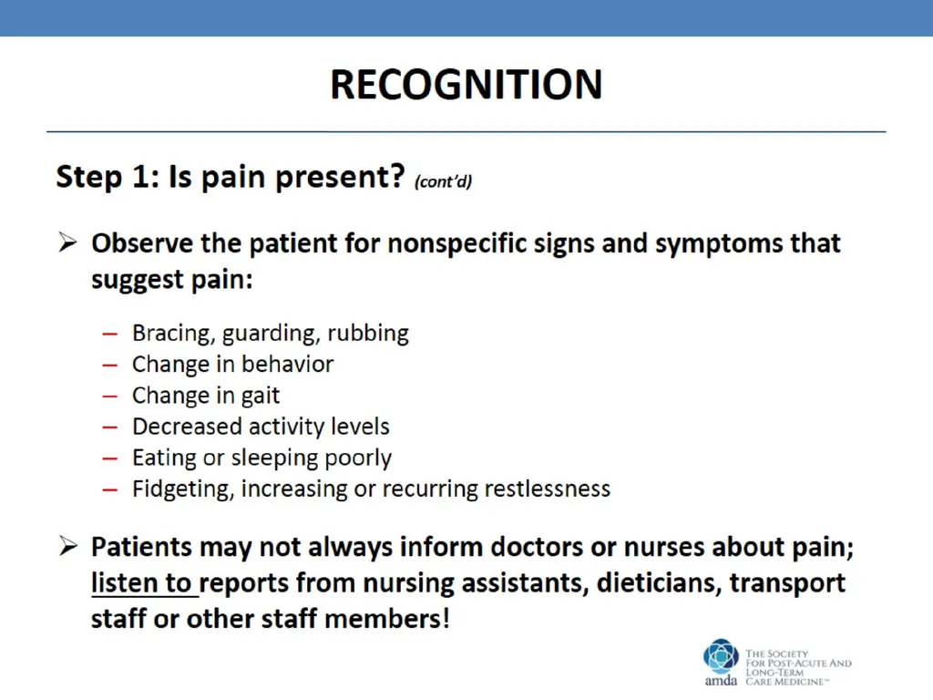 Pain Management in the Post-Acute and Long-Term - slide 10 of 38