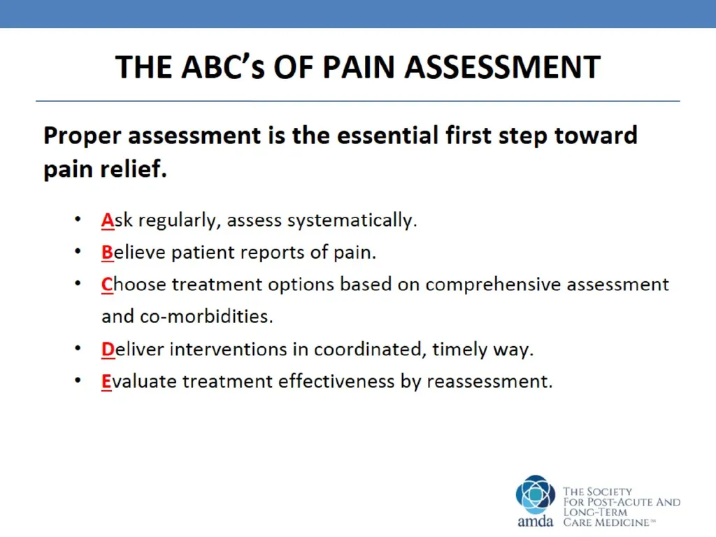 Pain Management in the Post-Acute and Long-Term - slide 12 of 38