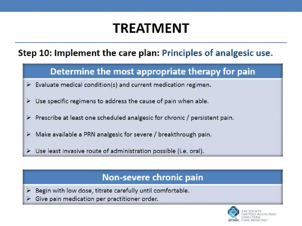 Pain Management in the Post-Acute and Long-Term - slide 22 of 38