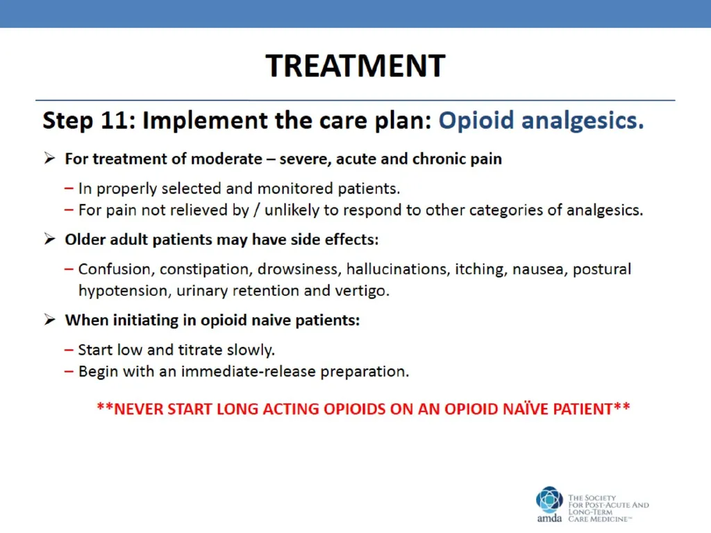 Pain Management in the Post-Acute and Long-Term - slide 26 of 38