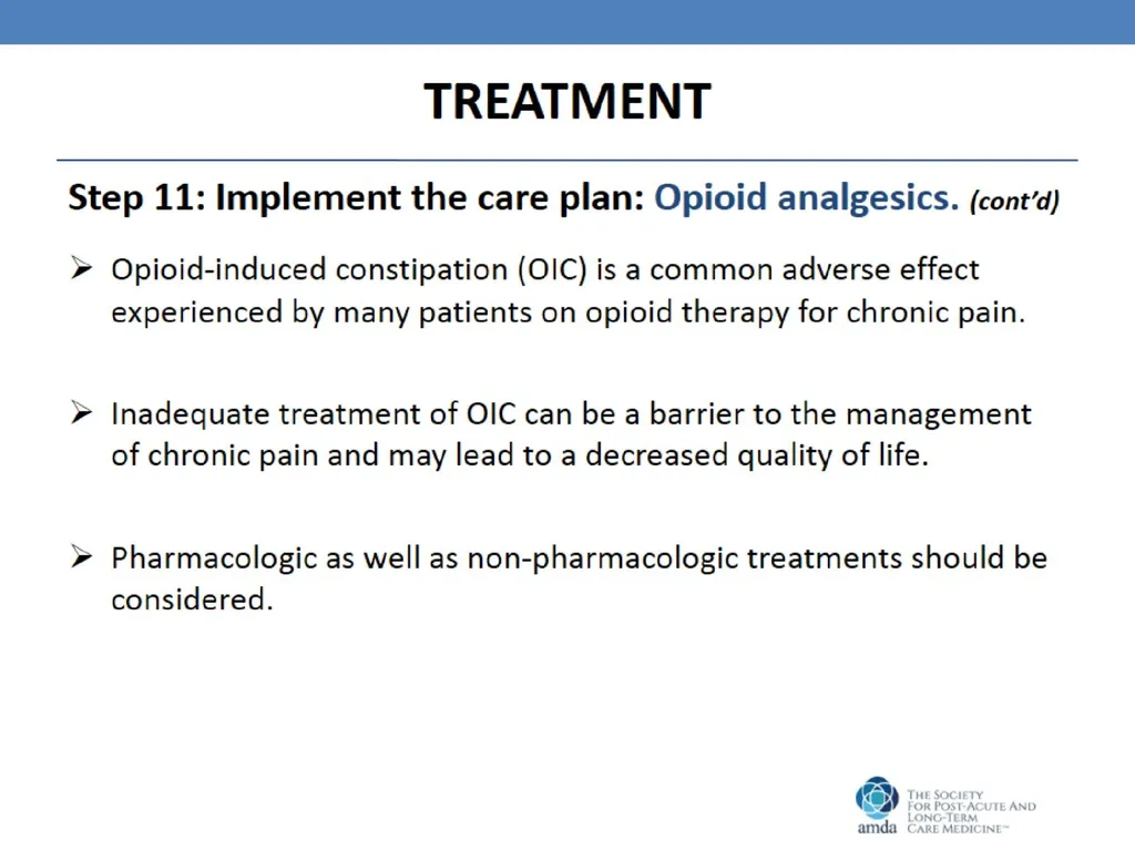 Pain Management in the Post-Acute and Long-Term - slide 28 of 38