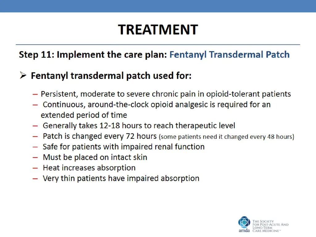 Pain Management in the Post-Acute and Long-Term - slide 30 of 38