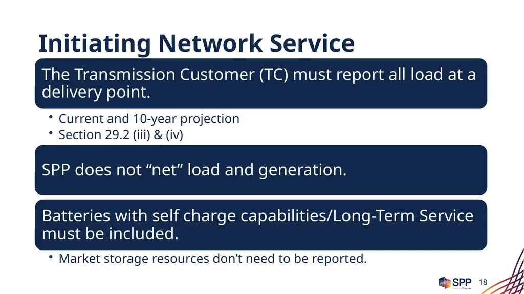SPP LARGE LOAD Q&A September 17, 2026 Transmission - slide 18 of 21