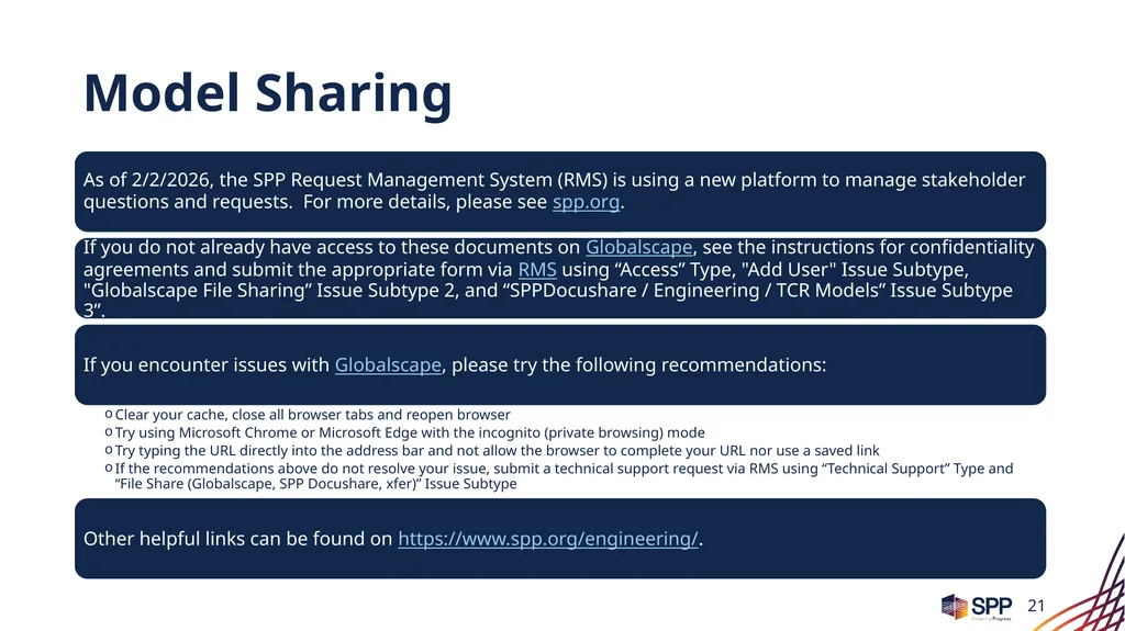 SPP LARGE LOAD Q&A September 17, 2026 Transmission - slide 21 of 21