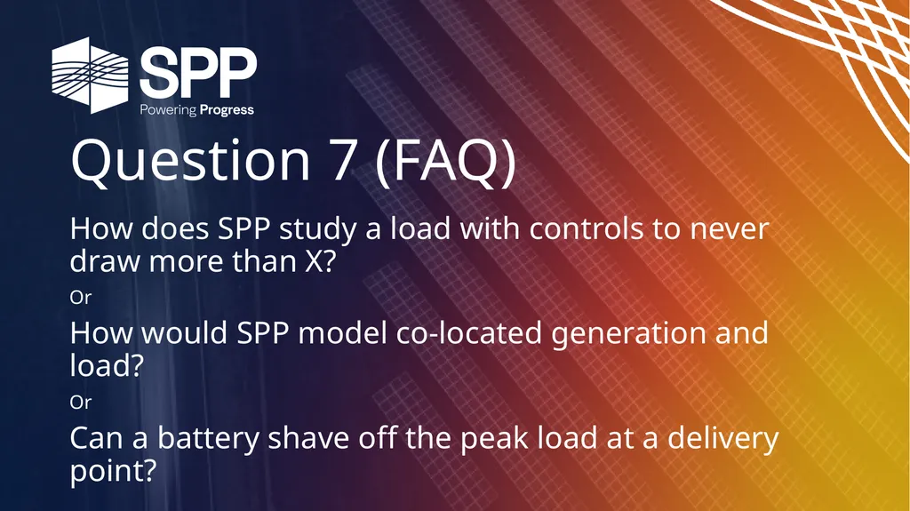 SPP LARGE LOAD Q&A September 17, 2026 Transmission - slide 17 of 21