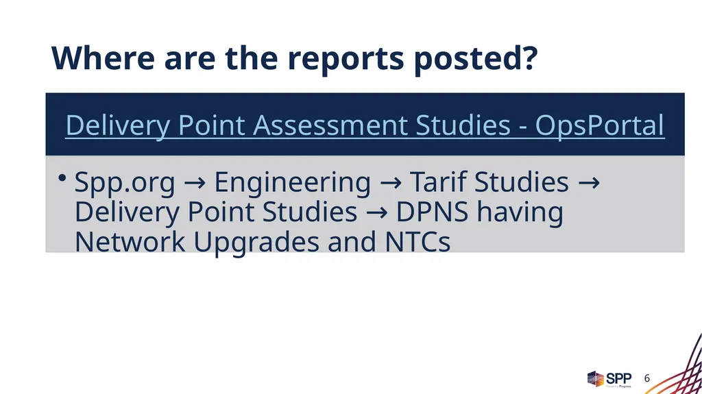 SPP LARGE LOAD Q&A September 17, 2026 Transmission - slide 6 of 21