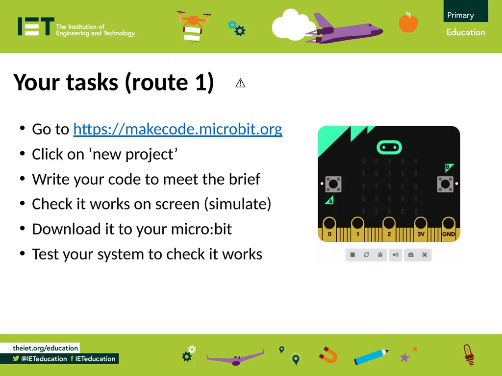 Smart greenhouse with the BBC micro:bit Designing - slide 7 of 11