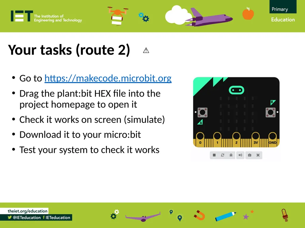 Smart greenhouse with the BBC micro:bit Designing - slide 8 of 11