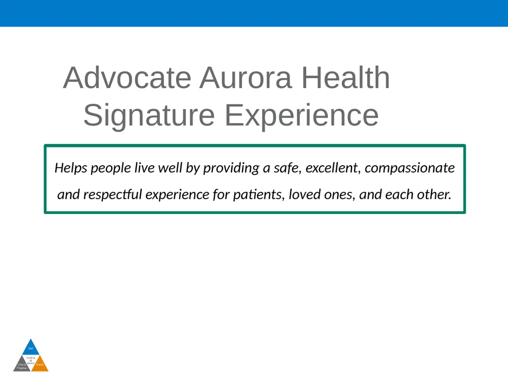 Patient Experience The Quadruple Aim Why Does - slide 10 of 13