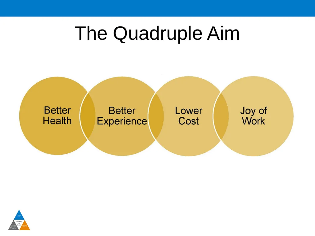 Patient Experience The Quadruple Aim Why Does - slide 2 of 13