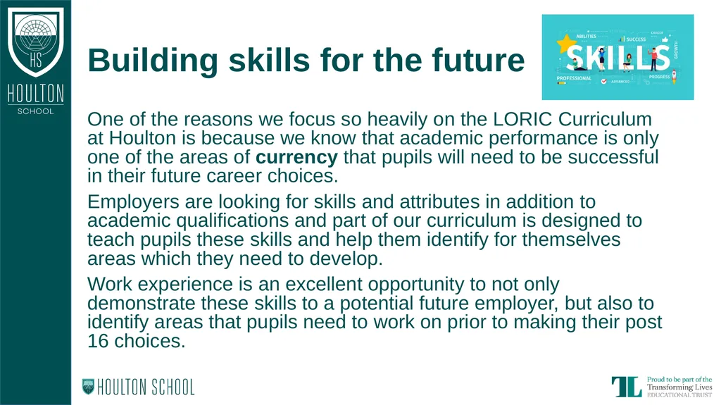 Year 10 Work Experience Information Evening Dates - slide 3 of 15