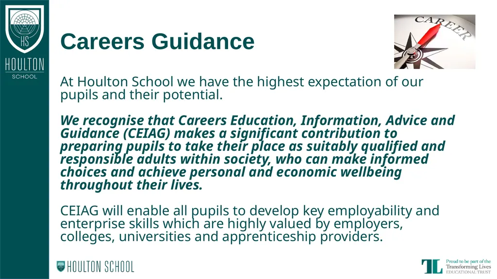 Year 10 Work Experience Information Evening Dates - slide 2 of 15