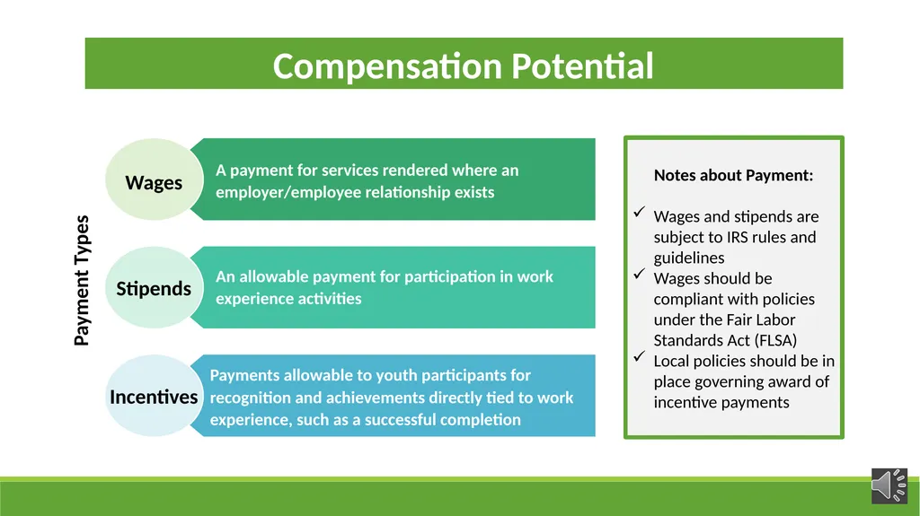 Work Experience – WIOA Youth Wioa Title 1 training - slide 10 of 26