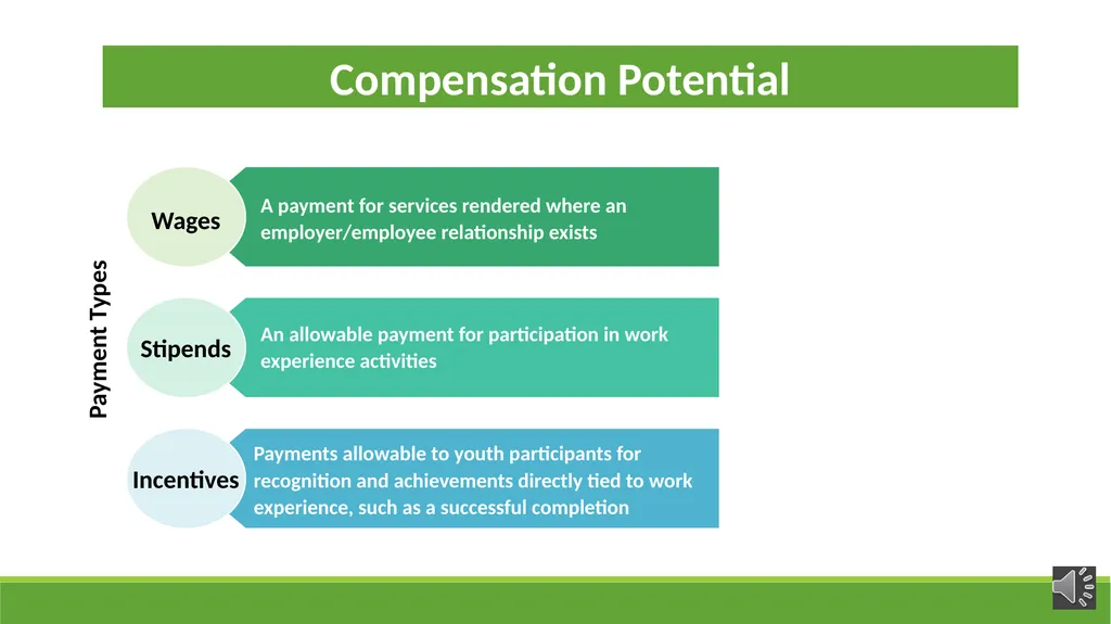 Work Experience – WIOA Youth Wioa Title 1 training - slide 9 of 26