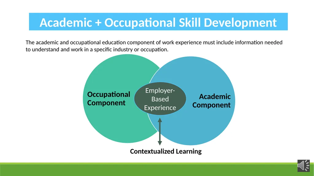 Work Experience – WIOA Youth Wioa Title 1 training - slide 13 of 26