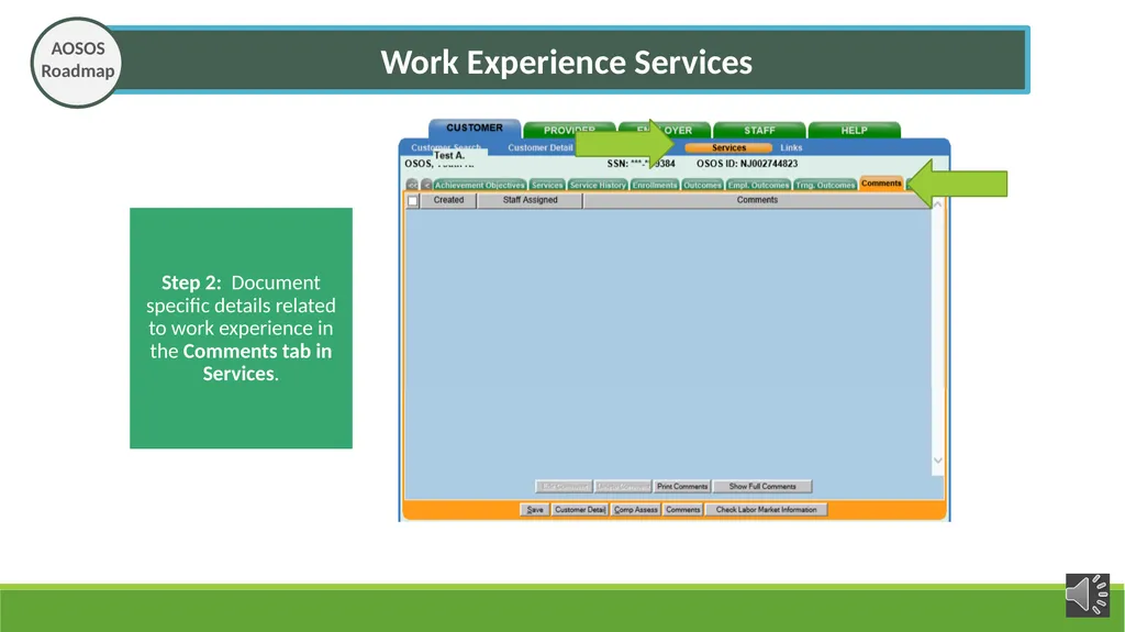 Work Experience – WIOA Youth Wioa Title 1 training - slide 22 of 26