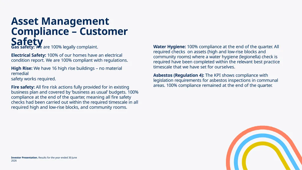 Investor Update Q1 June 2026 Key highlights for Q1 - slide 7 of 24
