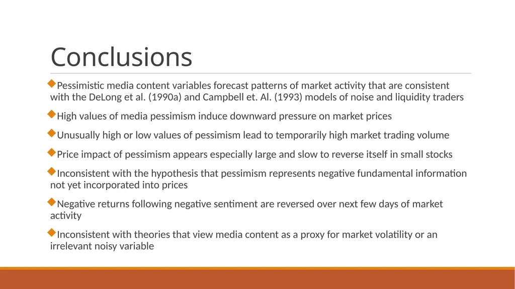 Giving Content to Investor Sentiment: The Role of - slide 15 of 17