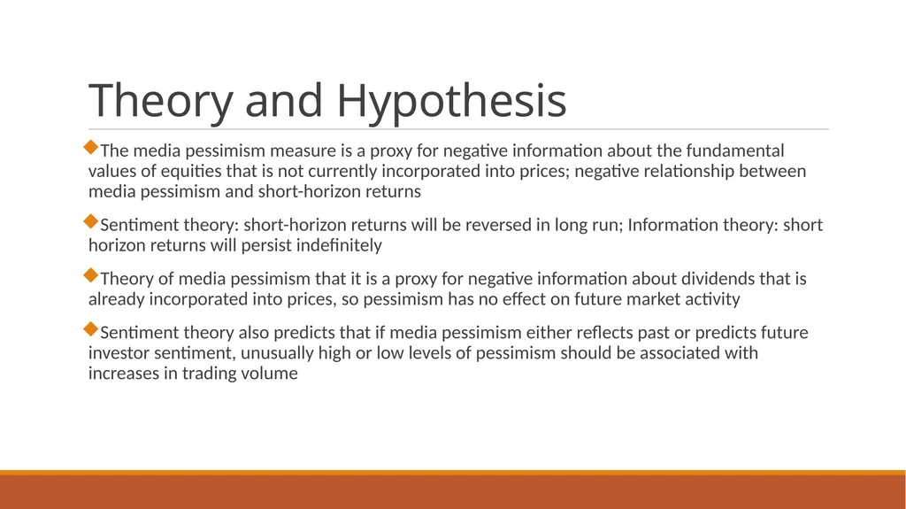 Giving Content to Investor Sentiment: The Role of - slide 5 of 17