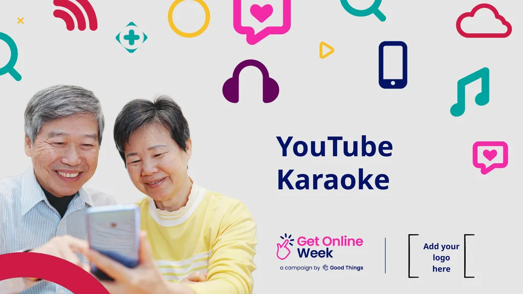YouTube Karaoke Add your logo here Acknowledgement - slide 1 of 13