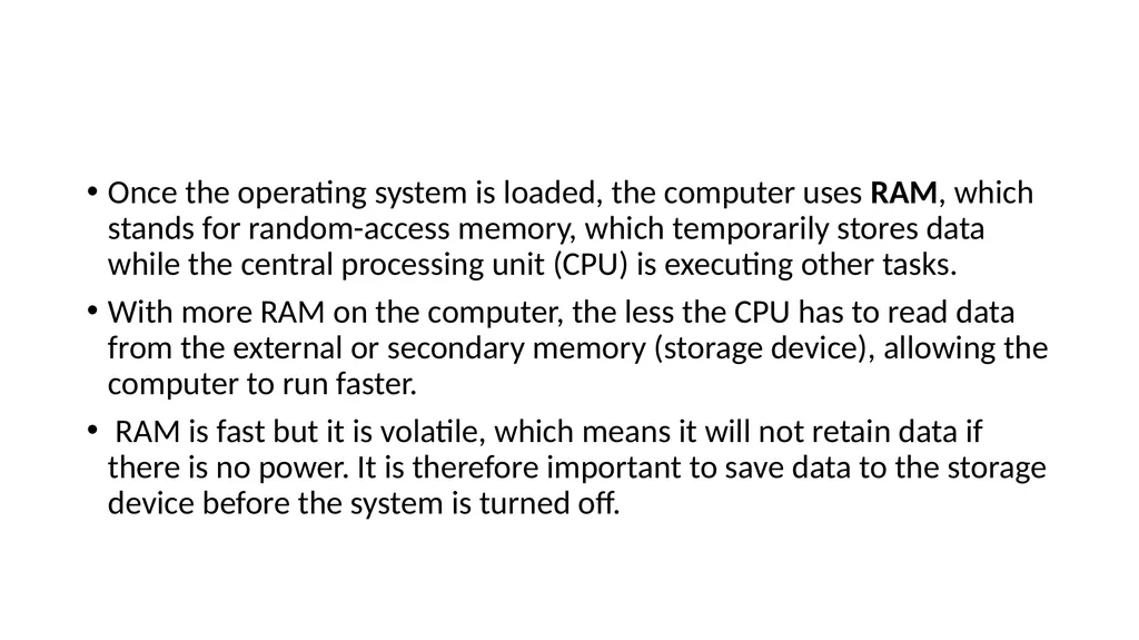 Subject Name :Computer Architecture Presentation - slide 5 of 12