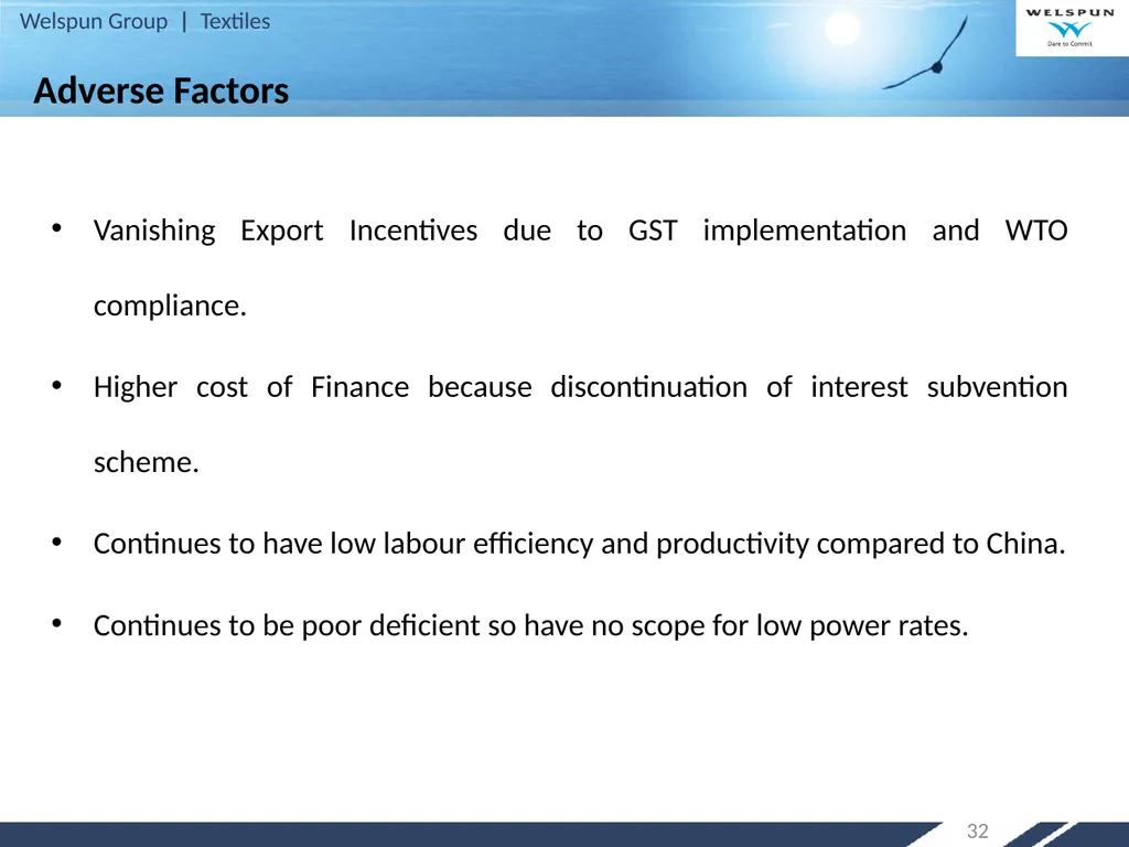 Strategy for Increasing India’s Share in Global - slide 32 of 46